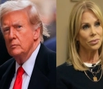 Donald Trump Greets Cheryl Hines After Initial Snub at UFC 314