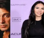 Al Pacino and Noor Alfallah Step Out Together at Dior Fashion Show