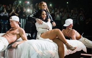 Watch: Demi Lovato Ends U.S. Tour by Kissing and Straddling Kehlani Onstage