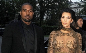 Kim Kardashian Shows Rare PDA With Kanye West at Kourtney's Birthday Bash