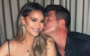 Robin Thicke's Girlfriend Love April Geary Hits Back at Haters Over Breastfeeding Photo