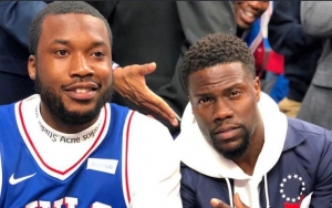 Meek Mill Celebrates Prison Release at Basketball Game