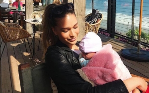 Robin Thicke's GF April Love Shares Another Breastfeeding Snap Despite Being Mom-Shamed