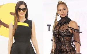 Sandra Bullock Channels Beyonce on the Red Carpet