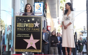 Zoe Saldana 'Shaken' as Mila Kunis Emotionally Pays Tribute to Her at Walk of Fame Ceremony