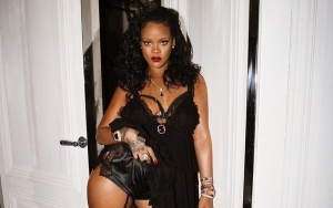 Rihanna Models Lingerie as Hologram at Savage X Fenty Launch Party