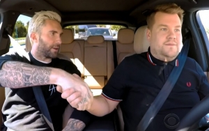 Adam Levine and James Corden's 'Carpool Karaoke' Interrupted by Cop