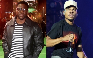 Kevin Hart Gets Tipsy While Doing Beer Yoga With Chance the Rapper