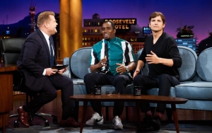 Diddy Judges Rap Battle Between Ashton Kutcher and James Corden