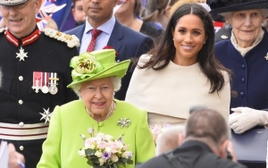 Meghan Markle Dons Pretty Earrings From Queen Elizabeth II in Their First Royal Engagement Together