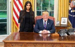 Kim Kardashian Reveals How She Made President Trump Laugh