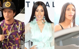 Bruno Mars, Cardi B and Kim Kardashian Among Stars Celebrating Father's Day