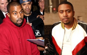 Kanye West Makes Surprise Appearance at Listening Party for Nas' 'NASIR'
