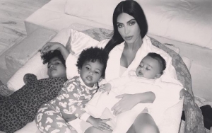 Kim Kardashian Addresses Controversy Over North's Straightened Hair
