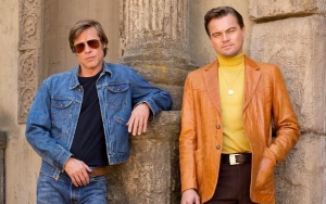 Leonardo DiCaprio and Brad Pitt Go Retro in First Set Photo of Quentin Tarantino's Film