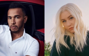Report: Lewis Hamilton Is the Secret Singer on Christina Aguilera's 'Pipe'