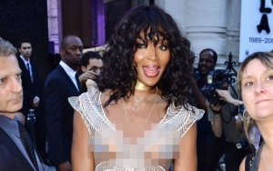 Naomi Campbell Steals Spotlight With Semi-Sheer Dress at Vogue Party 