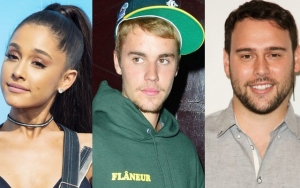 Ariana Grande Defends Her and Justin Bieber's Fast Engagements After Fan Criticizes Scooter Braun