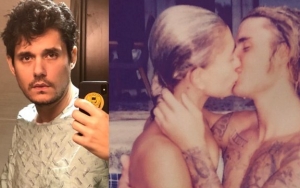 John Mayer Pokes Fun at Justin Bieber and Hailey Baldwin's Steamy Hot Tub Photo