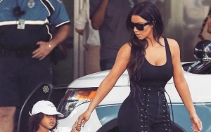 North West Seen Crying While Leaving Bowling Alley With Kim Kardashian