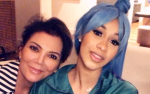 Cardi B Has a Blast While Partying With Kim Kardashian and Kris Jenner