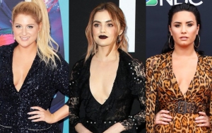 Meghan Trainor, Lucy Hale and Others Send Love to Demi Lovato at Teen Choice Awards