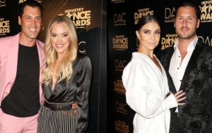 Take a Look at Peta Murgatroyd, Maks, Val Chmerkovskiy and Jenna Johnson PDA-Packed Red Carpet Pics 