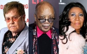 Elton John and Quincy Jones Heartbroken by Death of 'Greatest Artist' Aretha Franklin