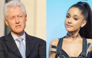 Video: Bill Clinton Checks Out Ariana Grande at Aretha Franklin's Funeral
