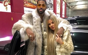 Khloe Kardashian and Tristan Thompson Loved Up During Family Vacation With Baby True