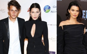 Video: Anwar Hadid Ditches Sister Bella to Kiss Kendall Jenner at New York Fashion Week