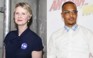 Cynthia Nixon Reacts to T.I. Gubernatorial Support