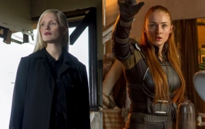 Jessica Chastain Chokes Sophie Turner in New 'X-Men: Dark Phoenix' Set Photos
