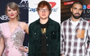  Taylor Swift, Ed Sheeran Root for Drake's Win at 2018 AMAs 