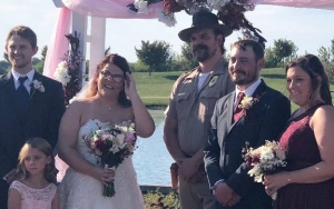 David Harbour Officiates Fan Wedding in 'Stranger Things' Costume