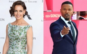 Katie Holmes and Jamie Foxx Copy Romantic Movie Scene With Their PDA on a Date
