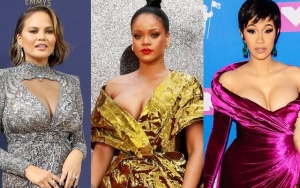 Chrissy Teigen 'Very Happy' to Have Threesome With Rihanna and Cardi B