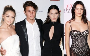 Gigi and Bella Hadid Actually Like Anwar and Kendall Jenner's Flirty Interaction at PFW