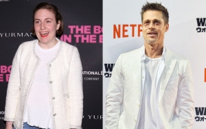 Find Out Why Lena Dunham Flashed Brad Pitt Her Underwear