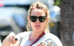 Hilary Duff Lightheartedly Warns Unborn Baby of Outstaying