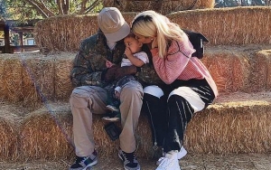 Kylie Jenner and Travis Scott Travel to Pumpkin Patch for First Family Photo