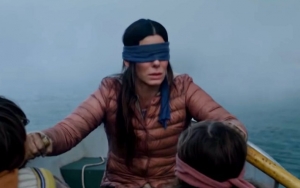 Sandra Bullock Fights Evil Force Blindfolded in First 'Bird Box' Trailer