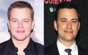 Matt Damon and Jimmy Kimmel Troll Each Other at World Series With Custom T-Shirt