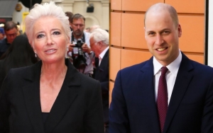 Emma Thompson Refused a Kiss by Prince William When Collecting Damehood