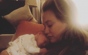 Hilary Duff Takes Over Sister Haylie's Office for Breastfeeding Baby Daughter