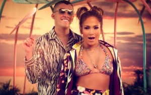 Bad Bunny Admires Jennifer Lopez's Stunning Body in 'Te Guste' Music Video