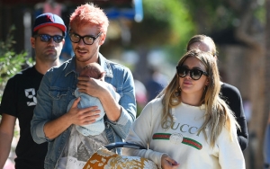 Pics: Hilary Duff and Matthew Koma's Newborn Daughter Banks Spotted on Her First Outing