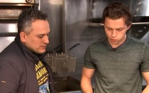 Watch: Tom Holland Feasts on His First Pumpkin at 22