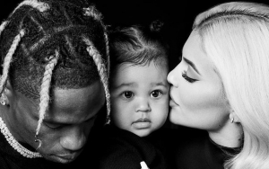 Kylie Jenner and Travis Scott Cuddle With Baby Stormi in Heartwarming Thanksgiving Pic