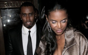 P. Diddy Looks Somber as He Attends Kim Porter's Private Viewing Ahead of Funeral